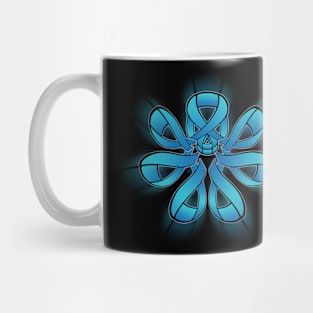 Lymphedema Ribbon HYDRA Symbol Mug